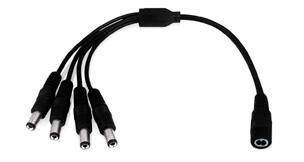 Megalite Derivador De Energia Splitter Cctv 1 X 4 - Ty-331