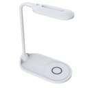 Xaea Lámpara Velador Glowix-Ht24 Carga Inalámbrica Blanco/Negro