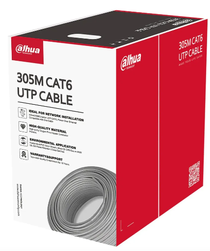 Dahua Pfm920I-6Un-Cn Cable Utp Cat6 Cat 6 Interior 100% Cobre X Metro - Se Vende Por Metro