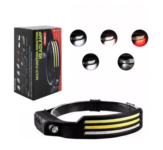 Linterna Minero Multi Funcion Lx200 Recargable Usb W689-3