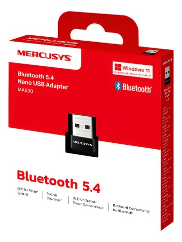 Mercusys Adaptador Receptor Bluetooth 5.4 Usb Nano Ma530
