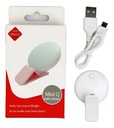 Aro Mini Q Pinza Selfie 3 Intensidades Luz Led Portátil Usb 