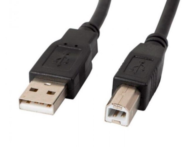 Cable Impresora Usb Macho A Macho B Largo 1.5 Mts 