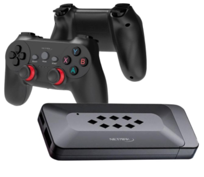 Netmak Nm-M34 Mini Consola Gamer 4K Hdmi Sega Family Ps1 Ps2