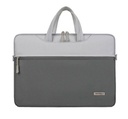 Netmak NM-ml1-s Maletin porta notebook 15.6" gris