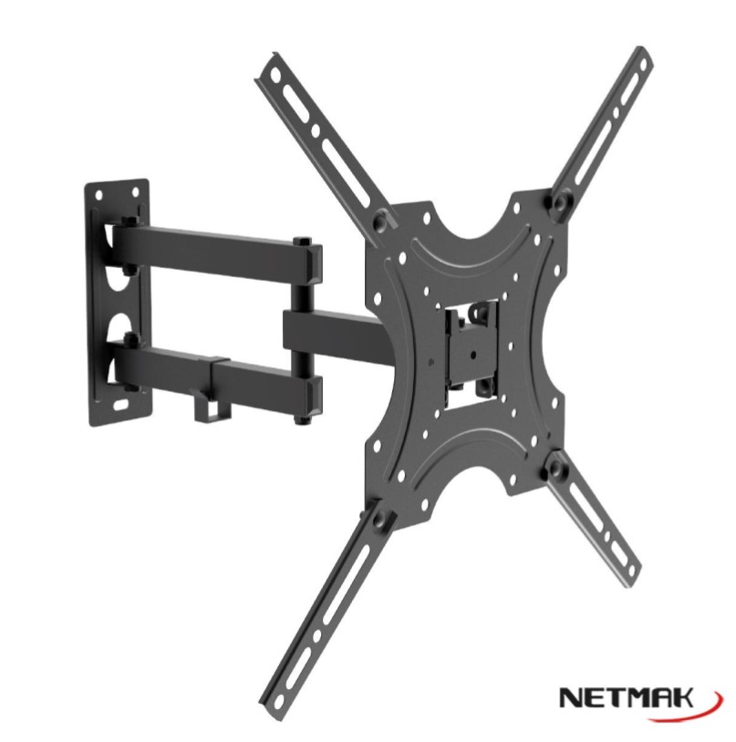 Netmak Nm-St36 Soporte Tv Con Giro + Inclinacion 32"-60"