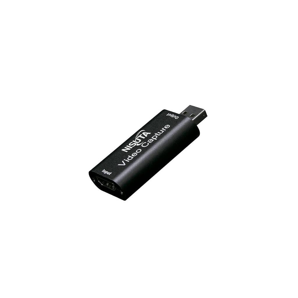 NISUTA NSCVHD1 - CAPTURADORA DE VIDEO HDMI USB 4K