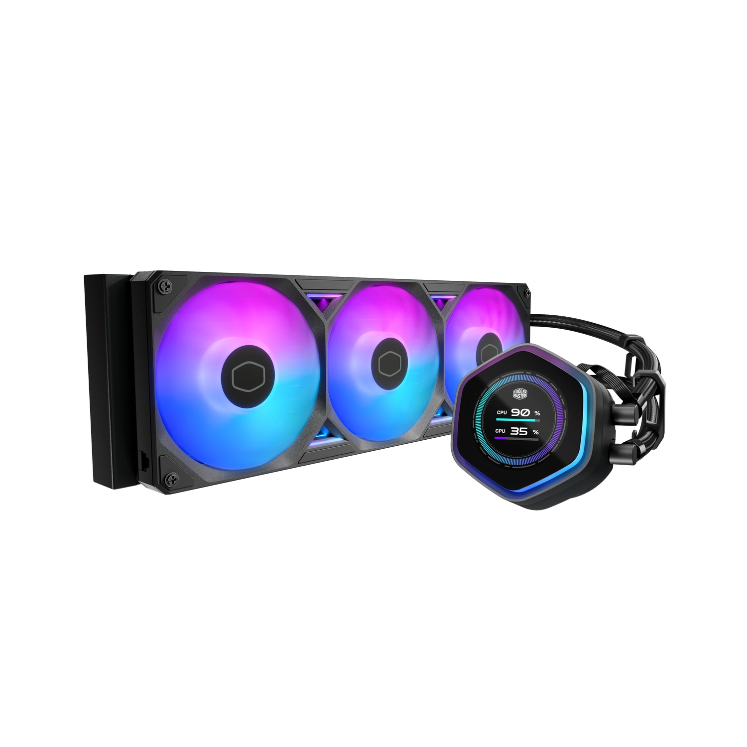 Water Cooler Cm Masterliquid 360 Atmos Ii Lcd Argb