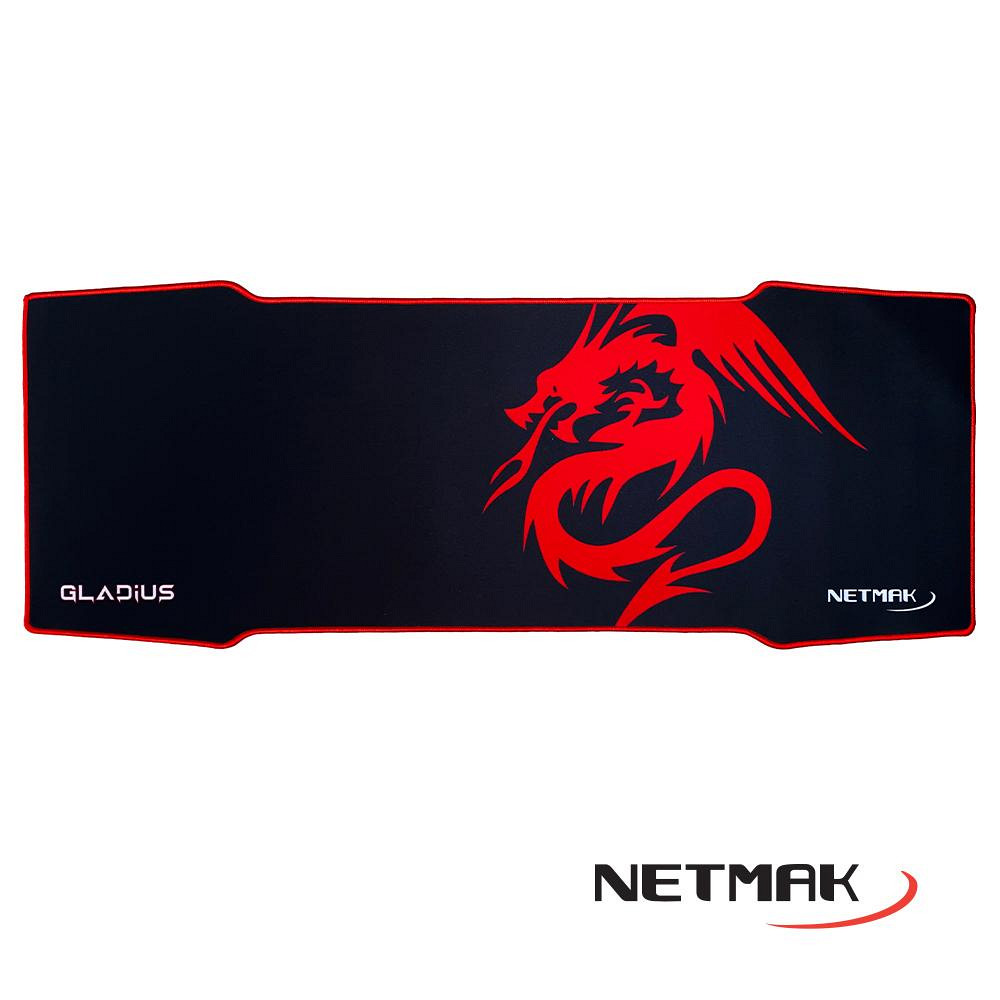 NETMAK NM-GLADIUS-2 MOUSE PAD GAMER GRANDE 80x30 cm