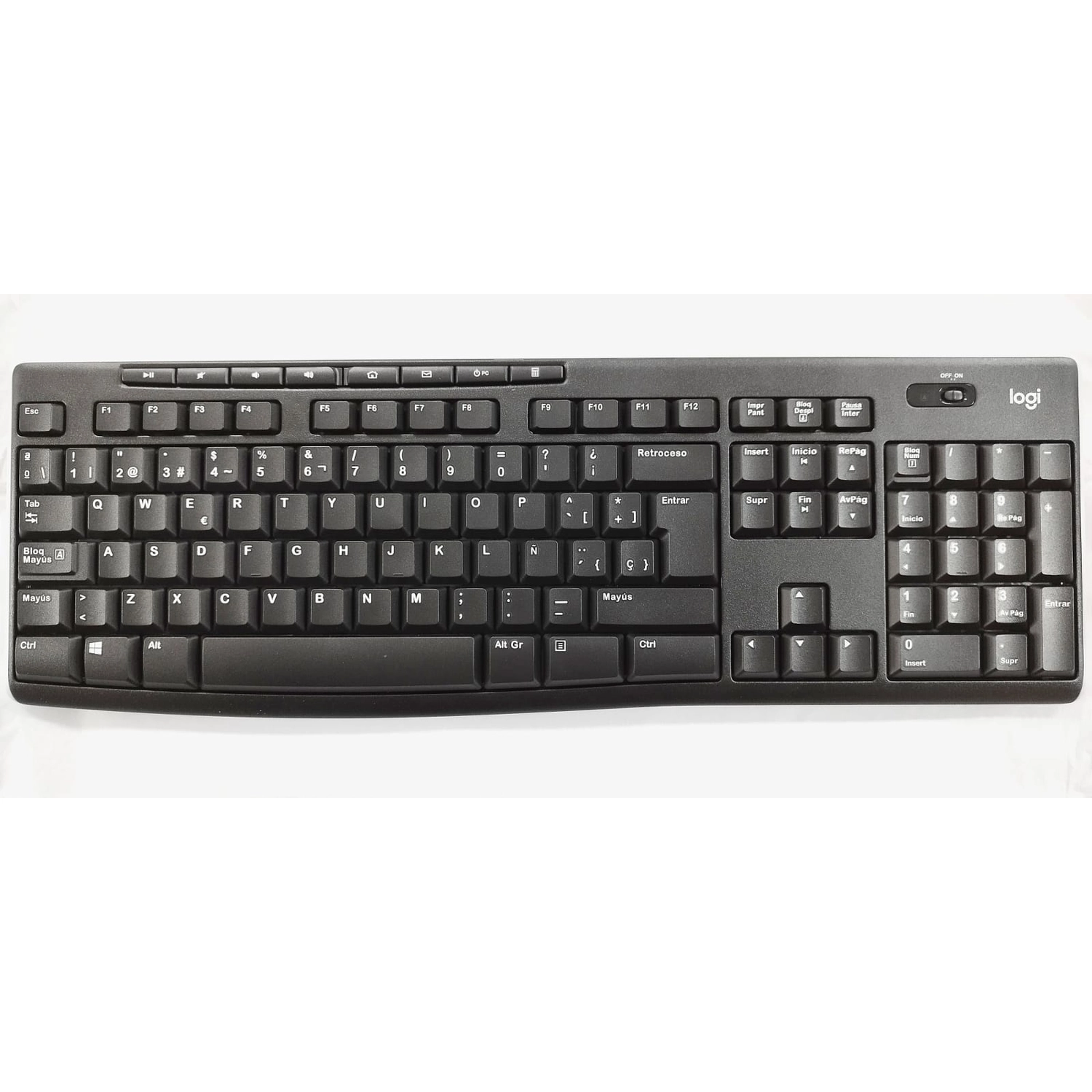 Teclado Inalámbrico Logitech K270 Español
