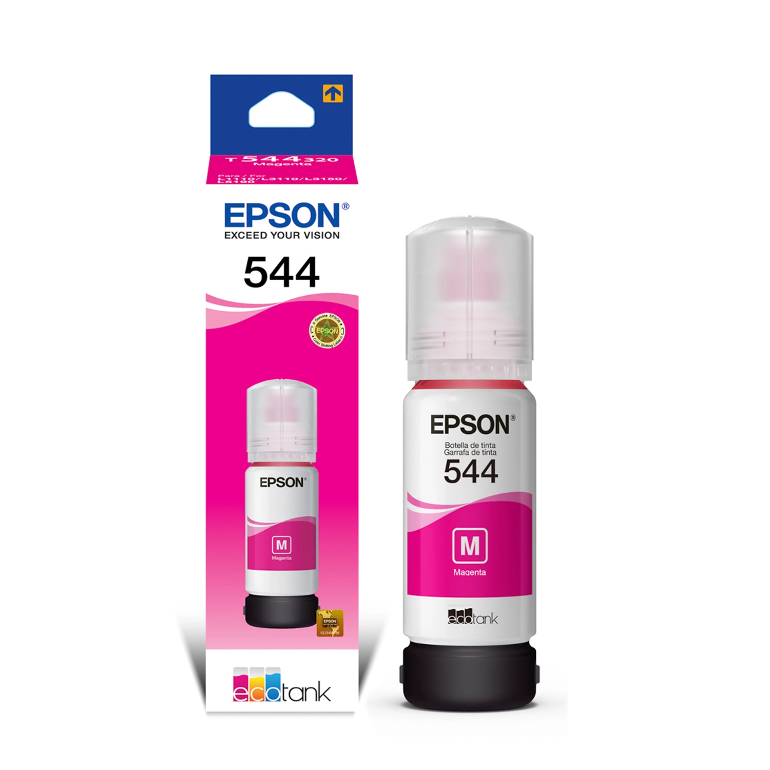 Botella De Tinta Epson 544 Magenta