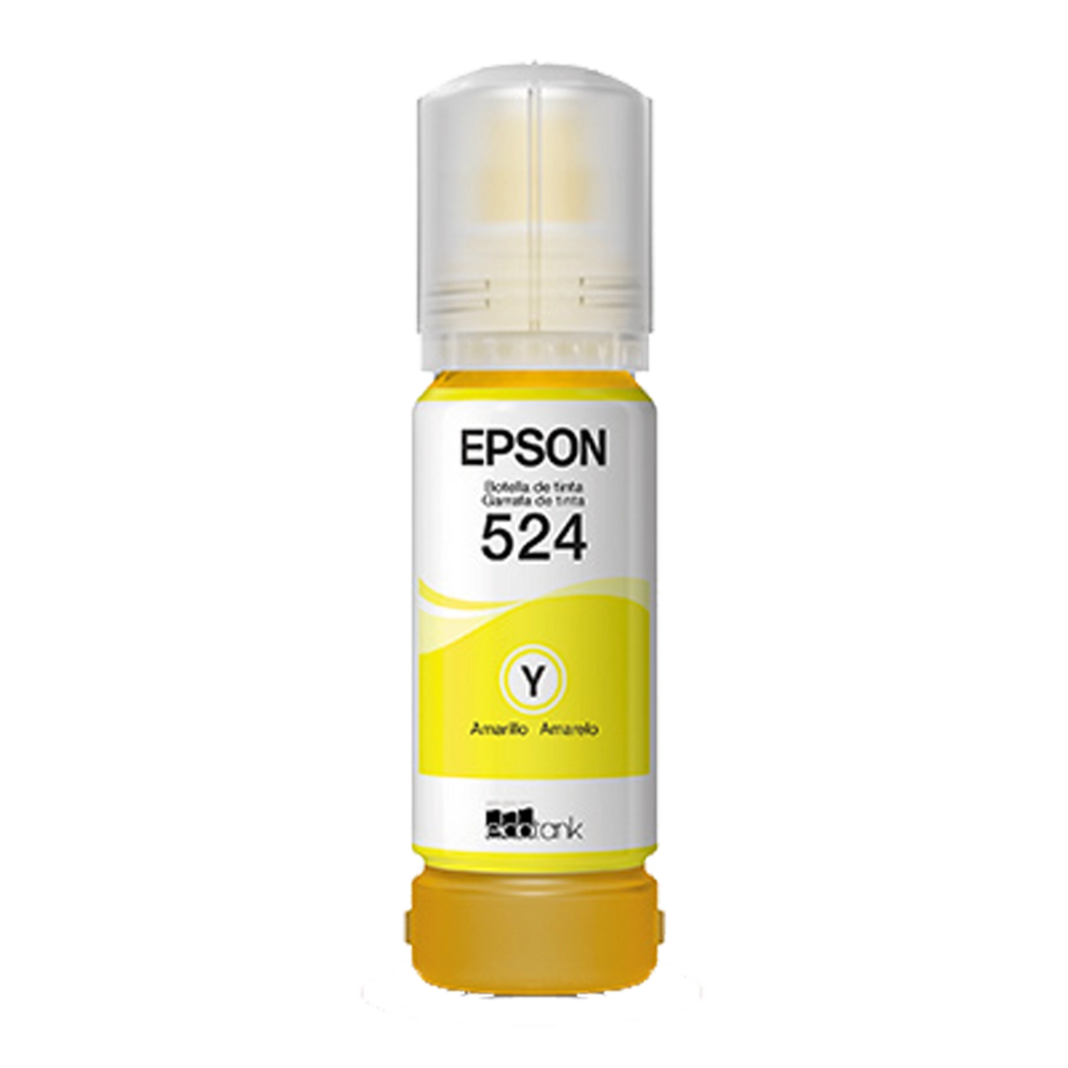 Botella De Tinta  Epson 524 Amarilla