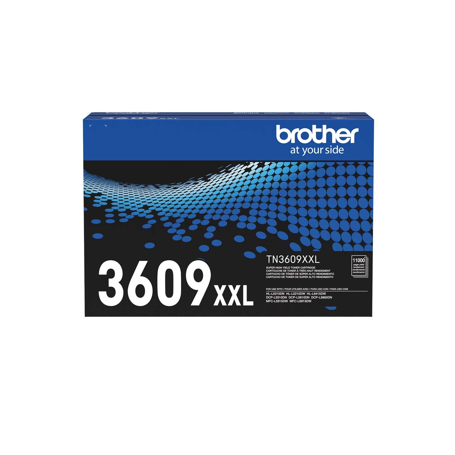 Cartucho Toner Brother Tn3609Xxl