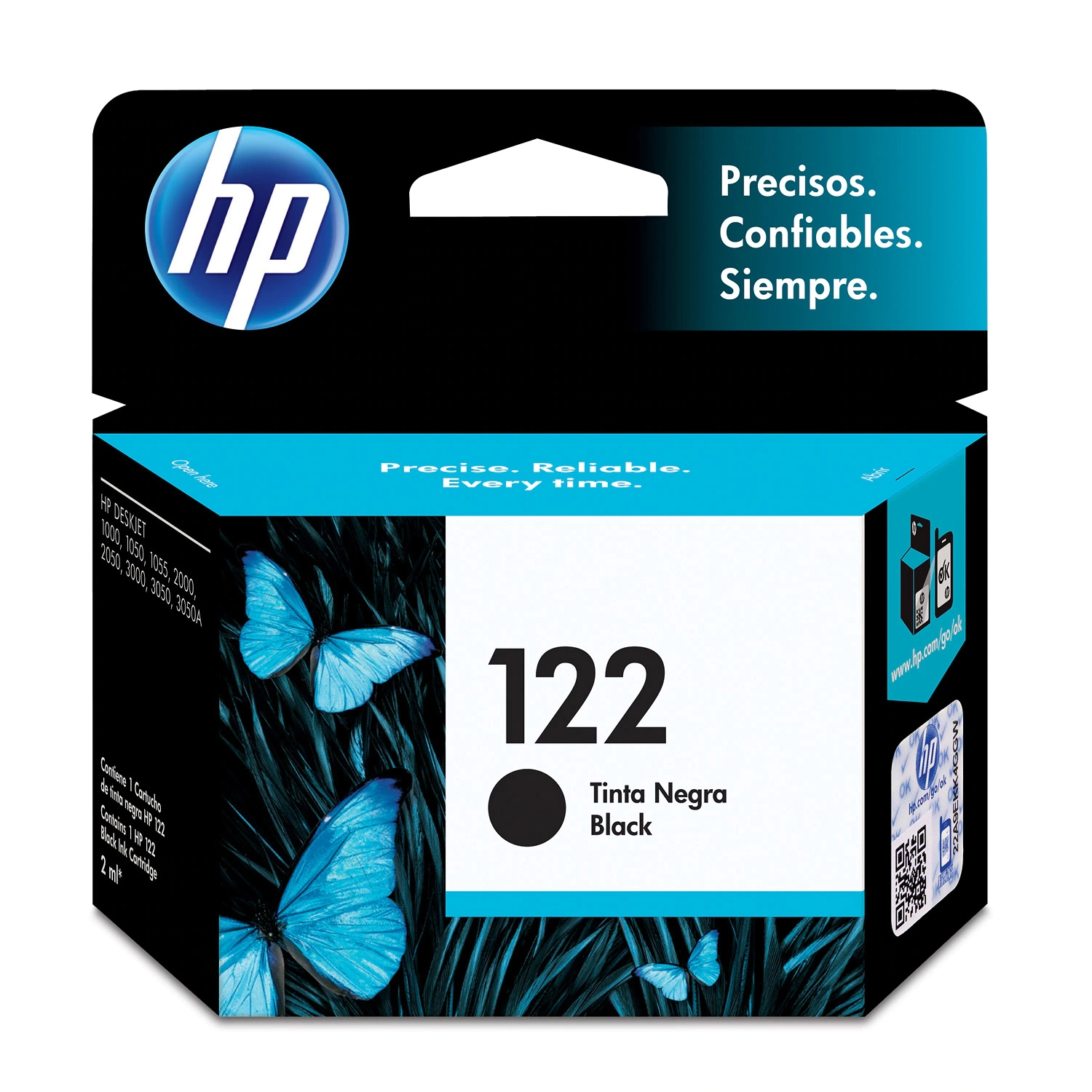 Cartucho De Tinta Hp 122 Negra