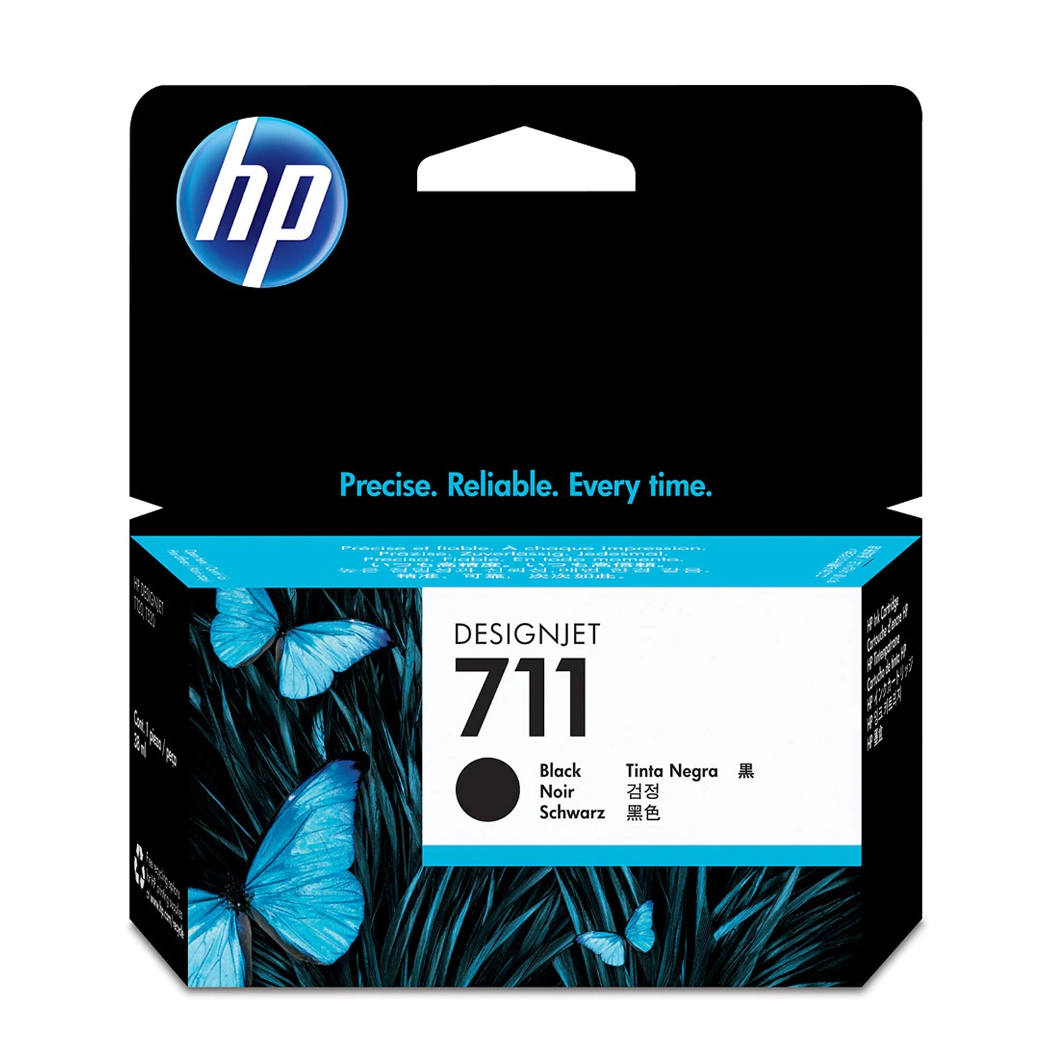 Cartucho De  Tinta  Plotter Hp 711  Negra