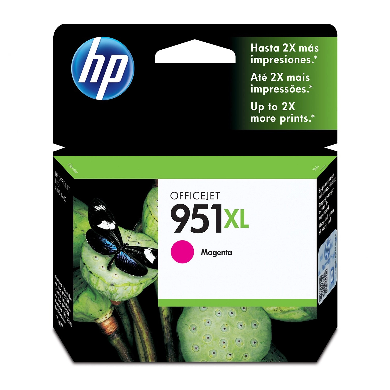 Cartucho de Tinta HP 951XL Magenta