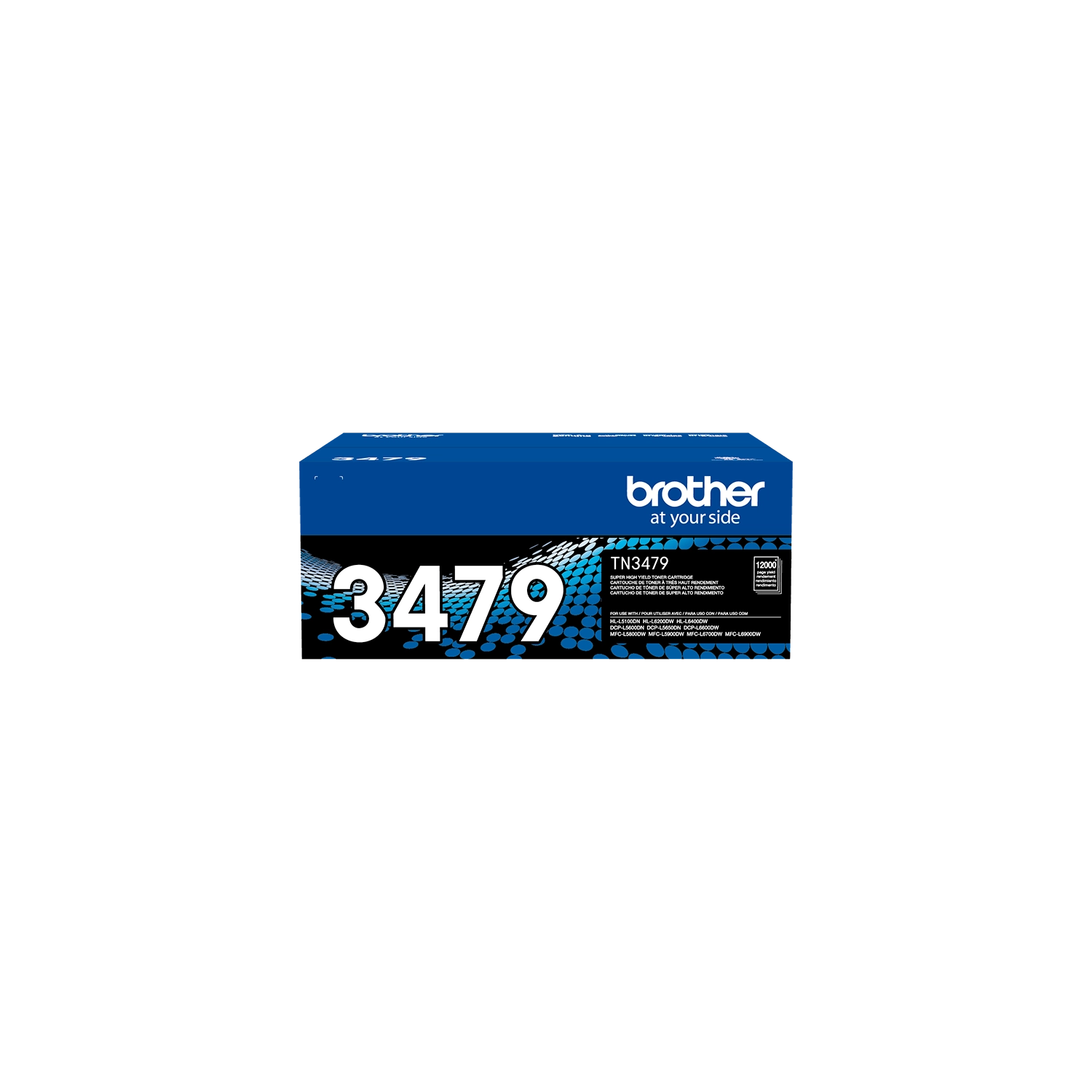 Cartucho De Toner  Tn3479 Negro Alto Rendimiento