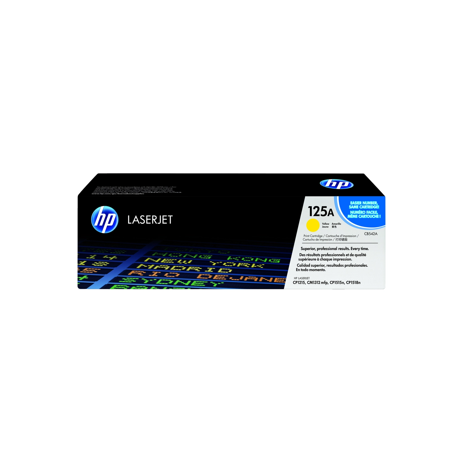 Cartucho De Toner 125A Amarillo Laserjet