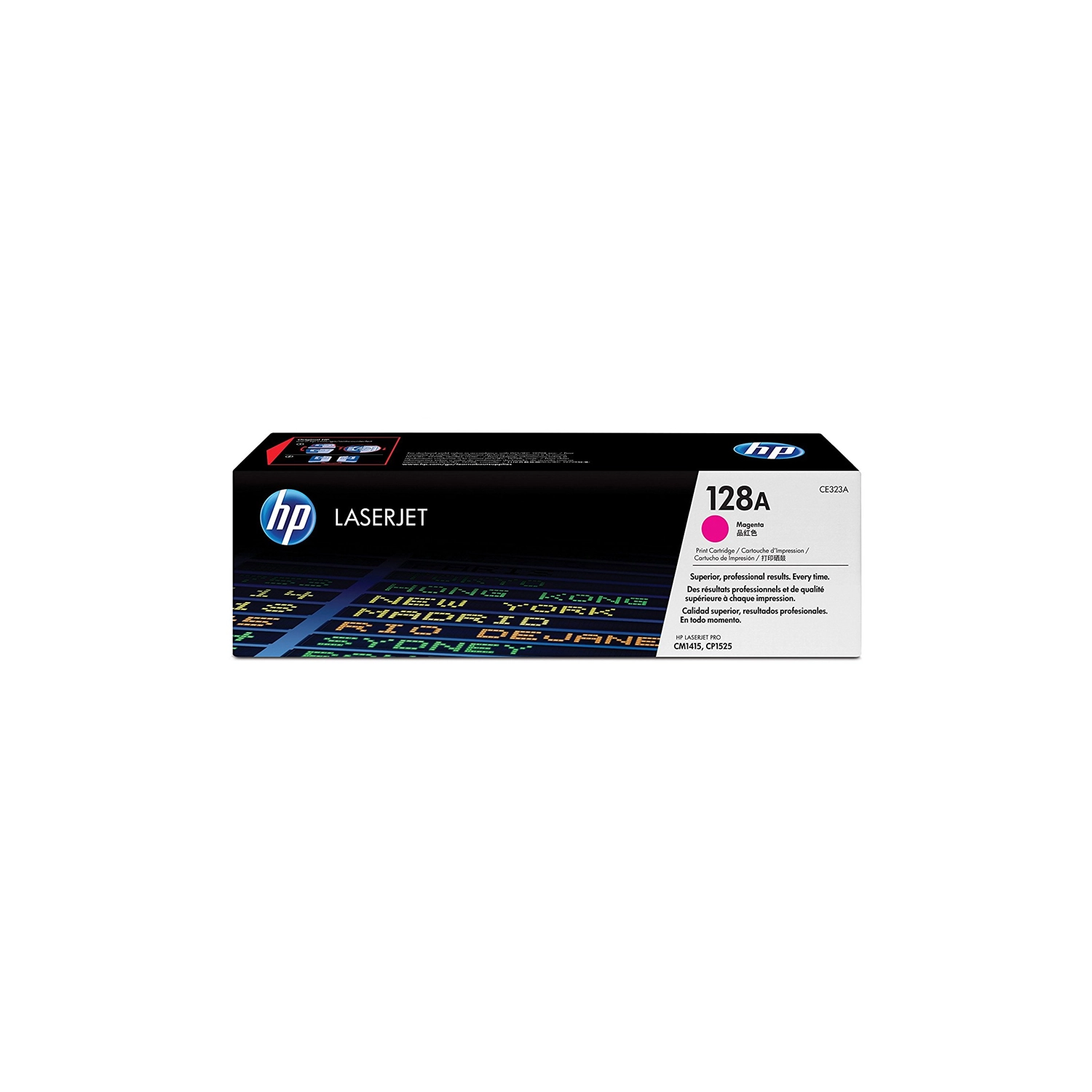 Cartucho de toner 128A Magenta LaserJet