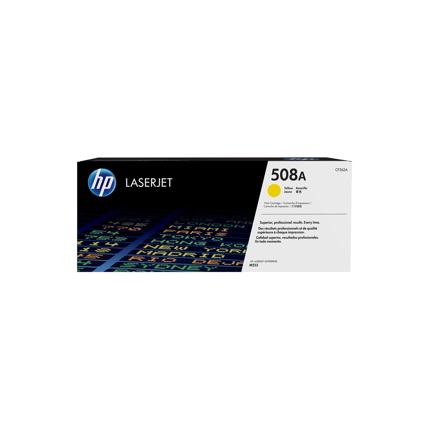 Cartucho De Toner 508A Amarillo Laserjet