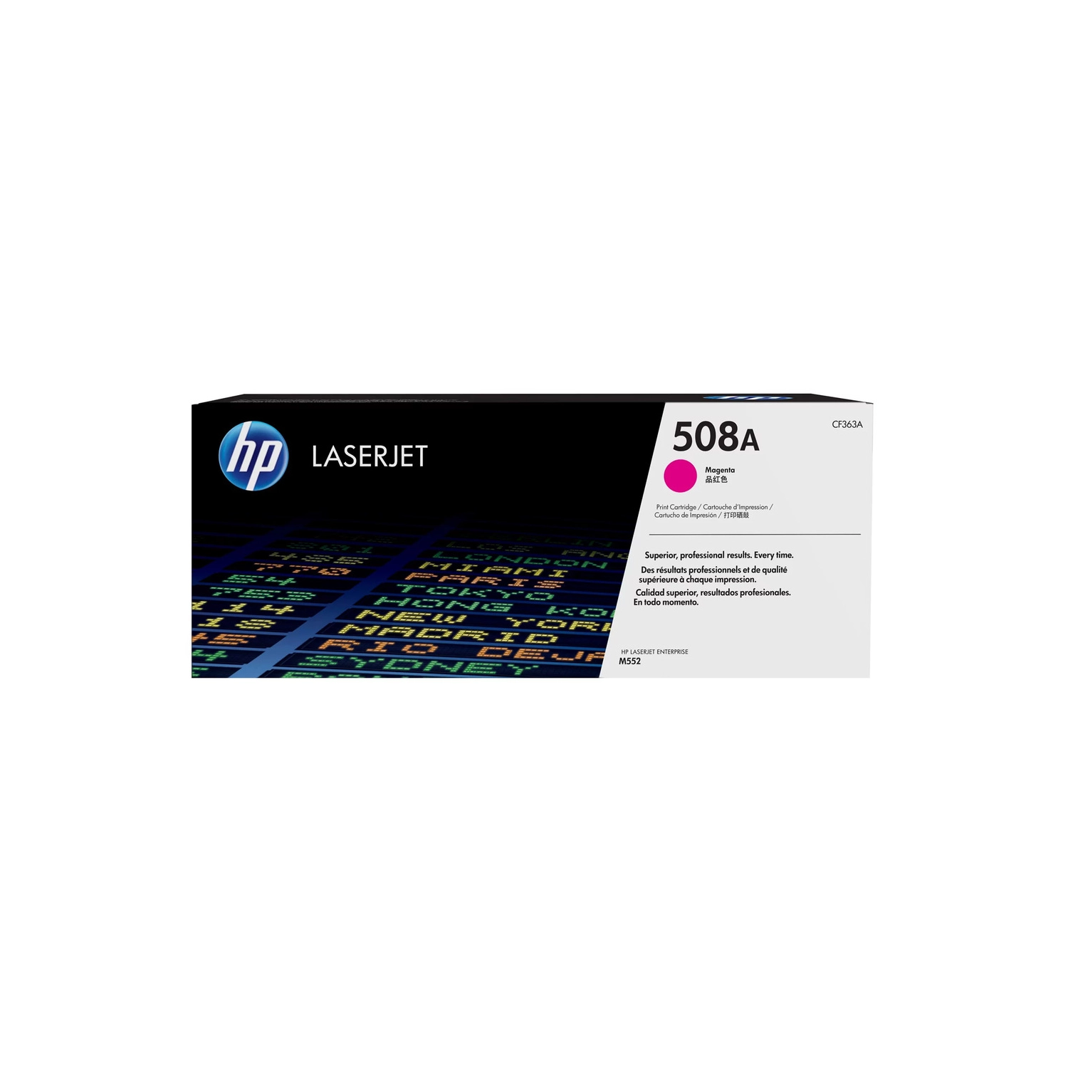 Cartucho De Toner 508A Magenta Laserjet