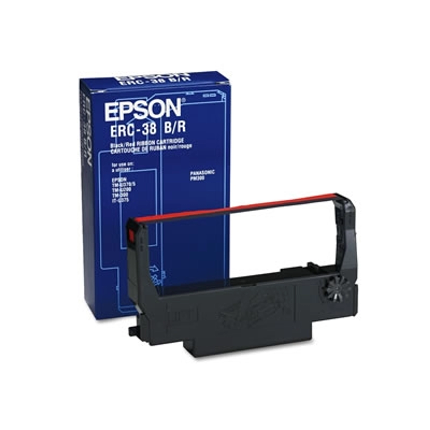 Cinta De Tinta Erc-38B Negra