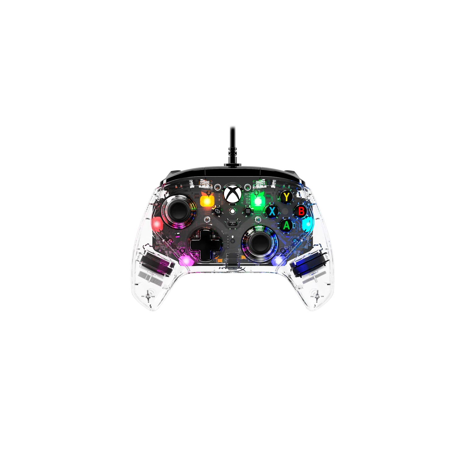 Control HyperX Clutch - RGB - Xbox -(Transparente)