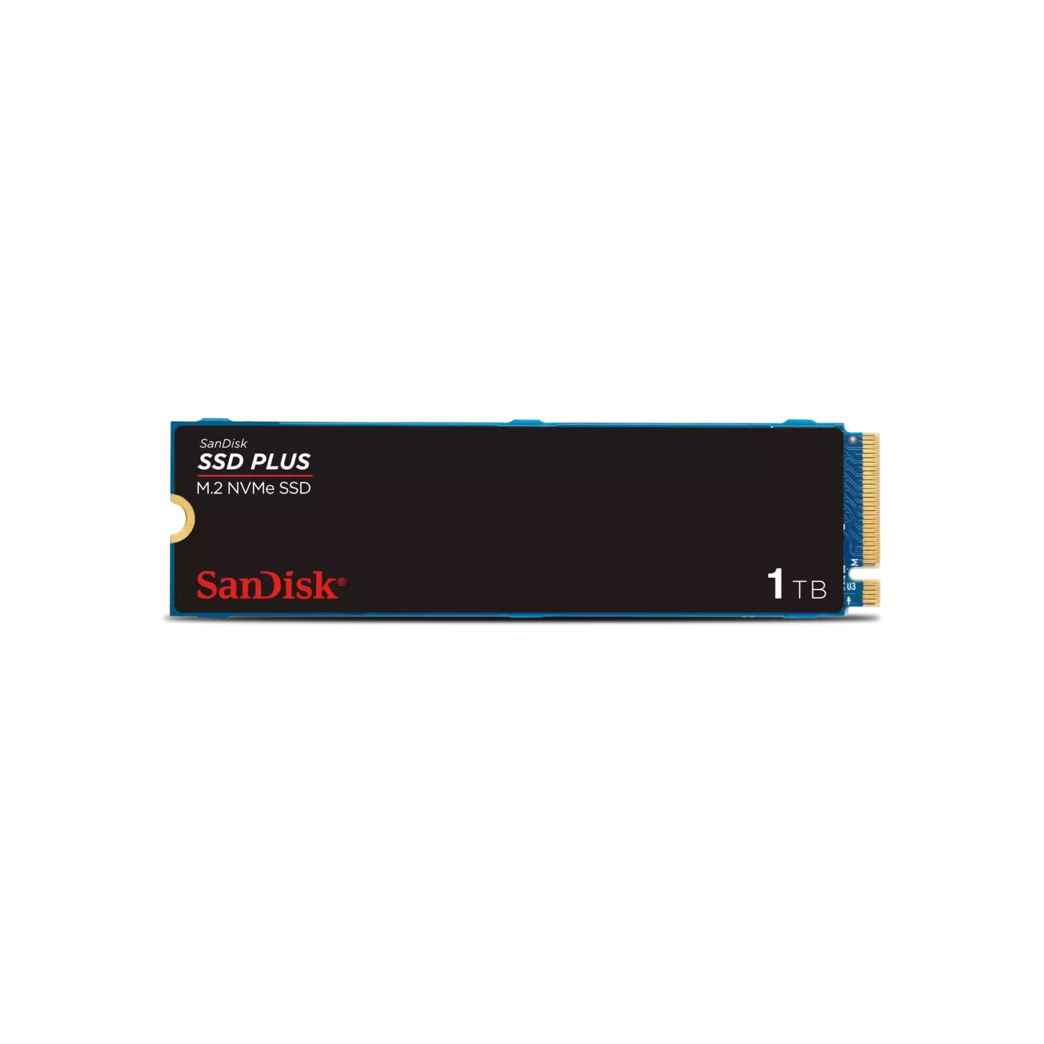 Disco Interno SSD Sandisk Plus 1TB M.2 2280 NVMe PCIe 3.0 3200Mb/s