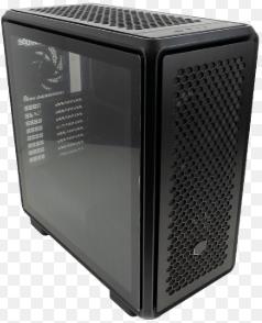 Gabinete Cooler Master Masterframe 600 4 Fans Mobius Aluminio Modular Black S/Fuente