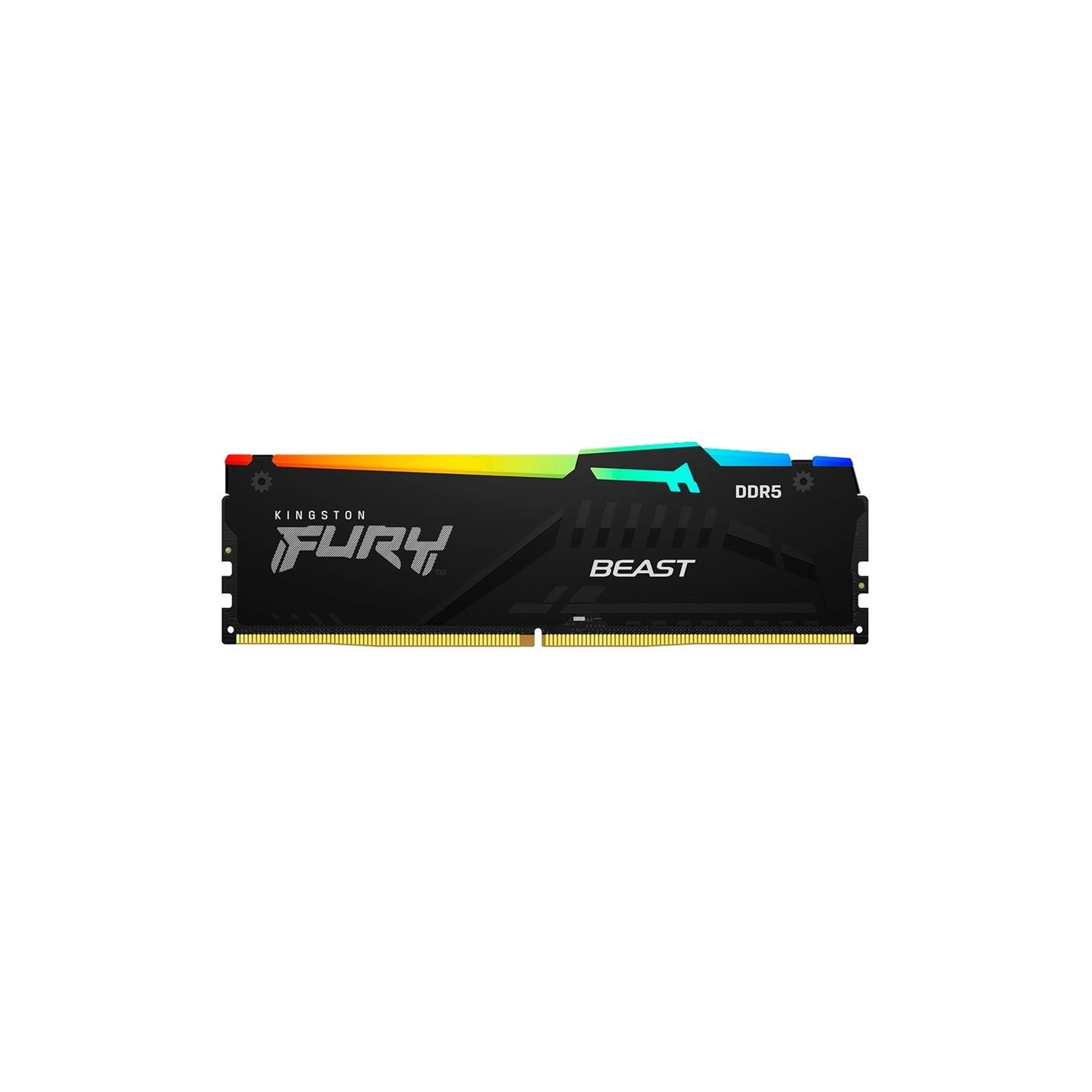 Memoria Pc Fury Ddr5 16Gb 5200 Beast Rgb Negra