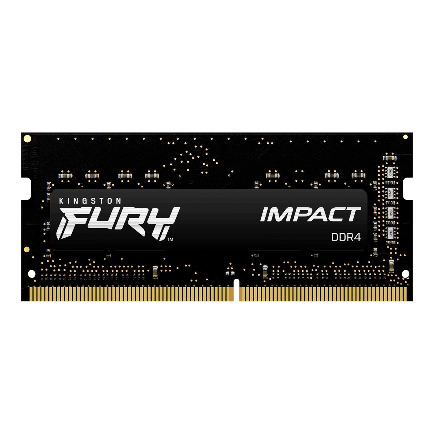Memoria Sodimm Fury Ddr4 8Gb 3200Mhz Impact Negra