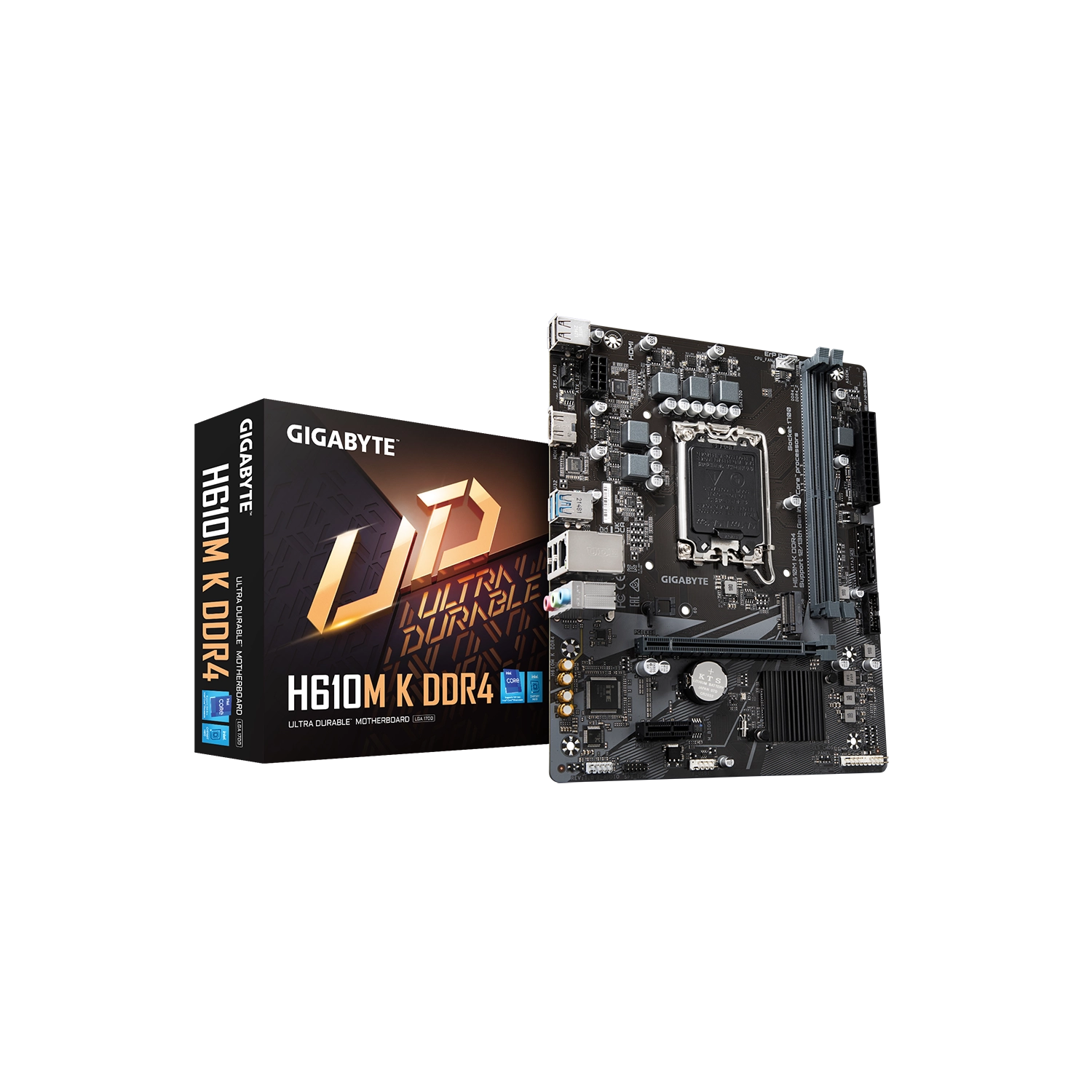 Motherboard (1700) Gigabyte H610M K Ddr4 Lga1700 Ddr4