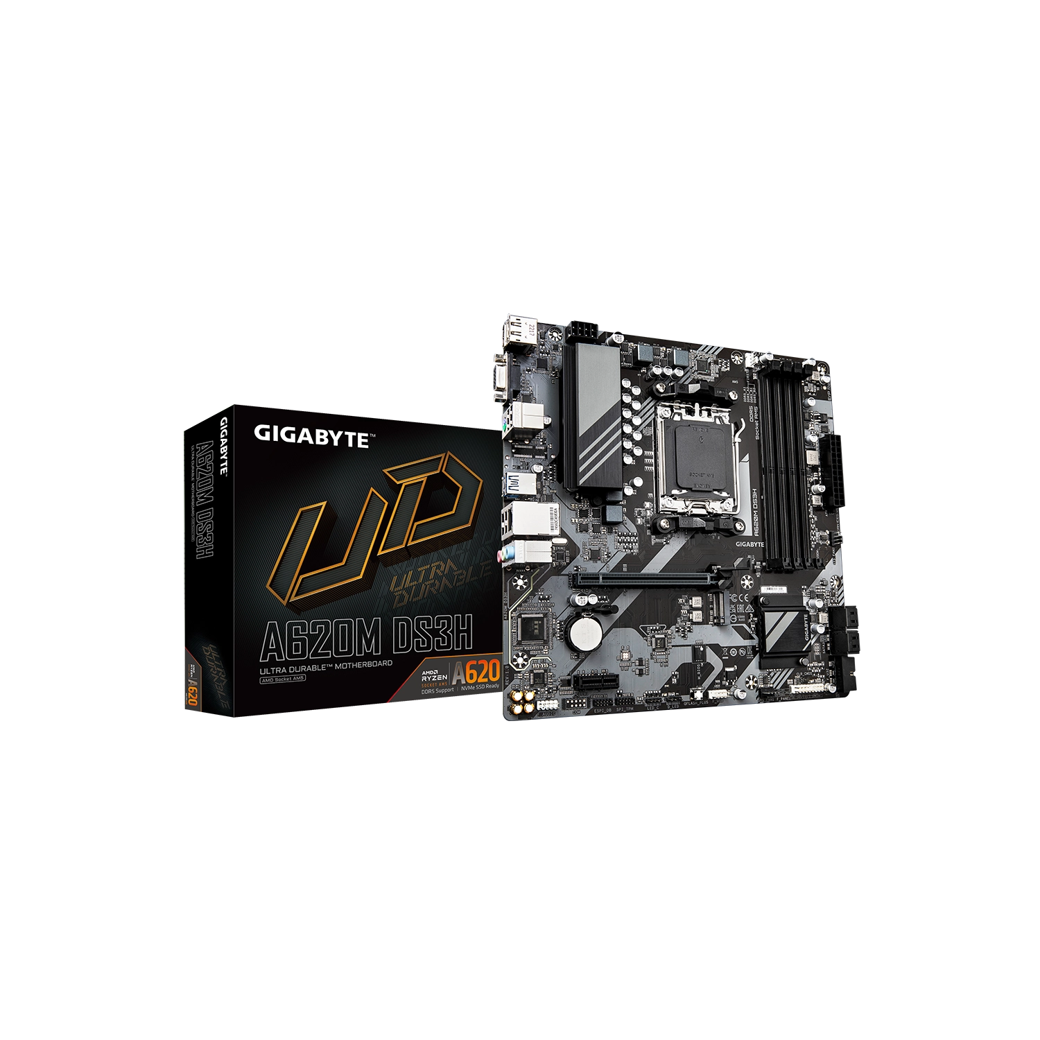 Motherboard (Am5) Gigabyte A620M Ds3H