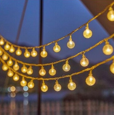 Guirnalda Navideña Burbujas 6M/40 Luces/Usb Modv-0018 – Varios – Luz Cálida