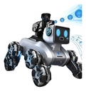 Perro Robot Interactivo Con Control Remoto Disparador Hidrogel