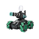 Tanque Acróbata Todo Terreno Control Remoto Giro 360° Recargable Disparador Bolas Hidrogel