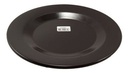 JOVIFEL - PLATO ENLOZADO PLAYO 23CM NEGRO