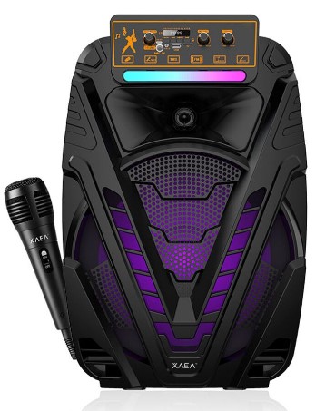 Parlante 15" 1518 Modx-0045 – Xaea – Negro Bluetooth Karaoke