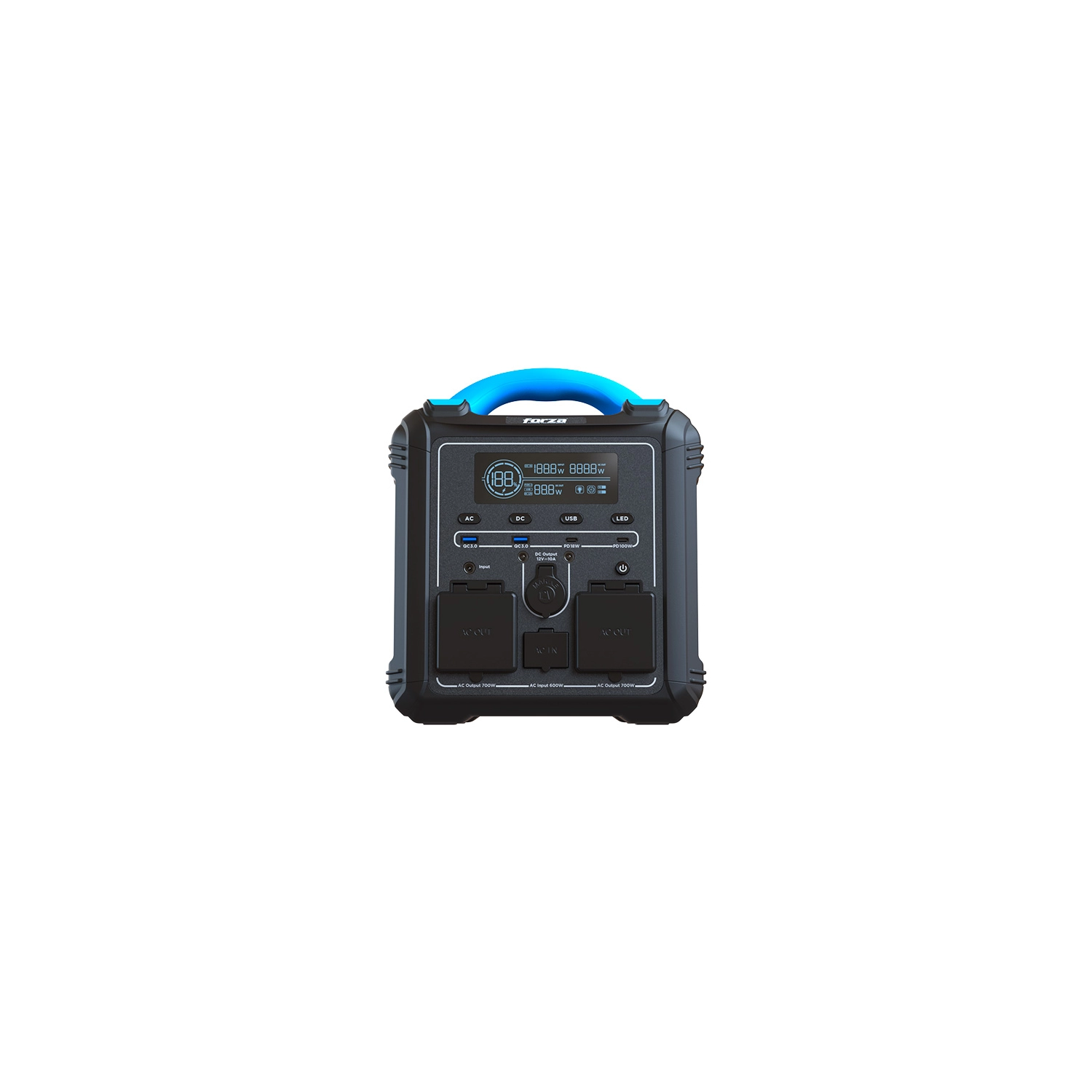 Generador Forza Titan Fpp-T702 Portable 700W 220V