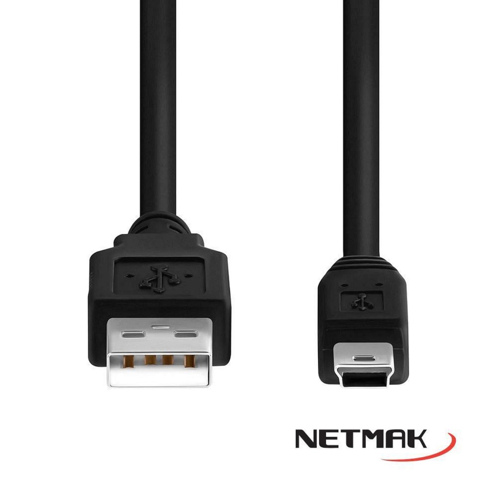Netmak Nm-C20 Cable Mini Usb 5Pin 1.5Mt