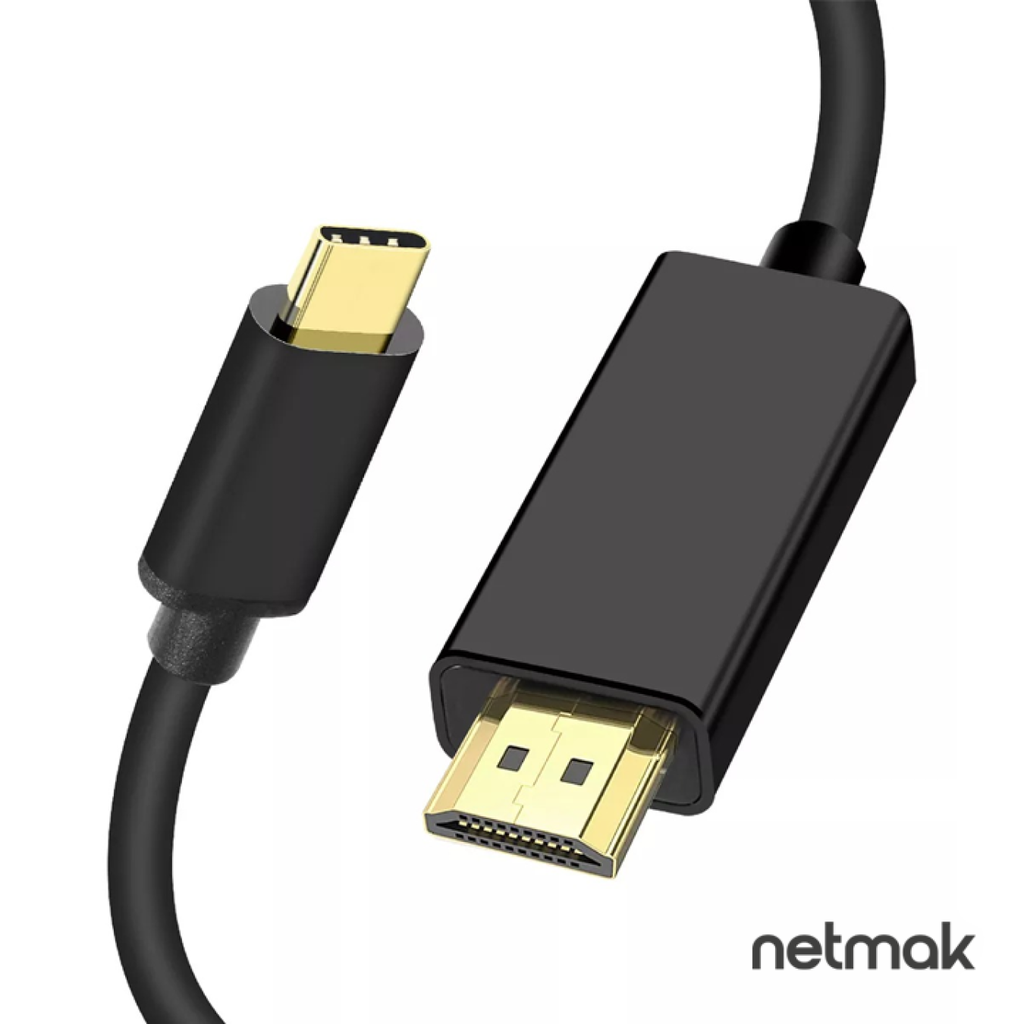 Netmak Nm-Tch2 Cable Usb Tipo C A Hdmi 1.8Mt 