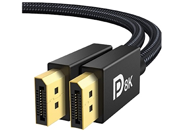 Cable Display Port Macho A Display Port Macho , Largo 3 Mts 1.4 Hasta 250 Hz 8K