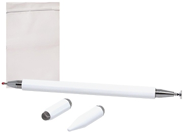 Lapiz Celular Tablet Capacitivo 3 En 1 Con 2 Puntas Magnetico Metalico