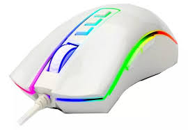 REDRAGON MOUSE GAMER M711 COBRA WHITE USB 10.000 DPI