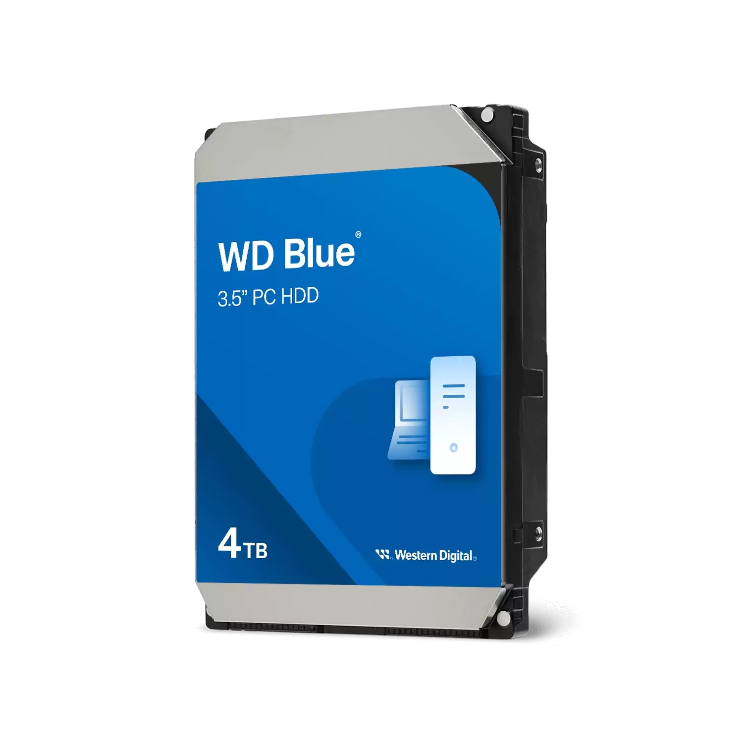 Disco Interno HDD WESTERN DIGITAL Blue 4TB 3.5" SATA 3.0 5400rpm