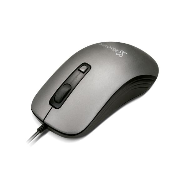 Mouse Klipxtreme Óptico Kmo-111 Usb 1600 Dpi Shadow Kmo-111