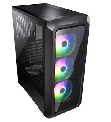 Gabinete Gamer - Gmx-170 500W Atx Full 4Fan Rgb Lateral Acrilico