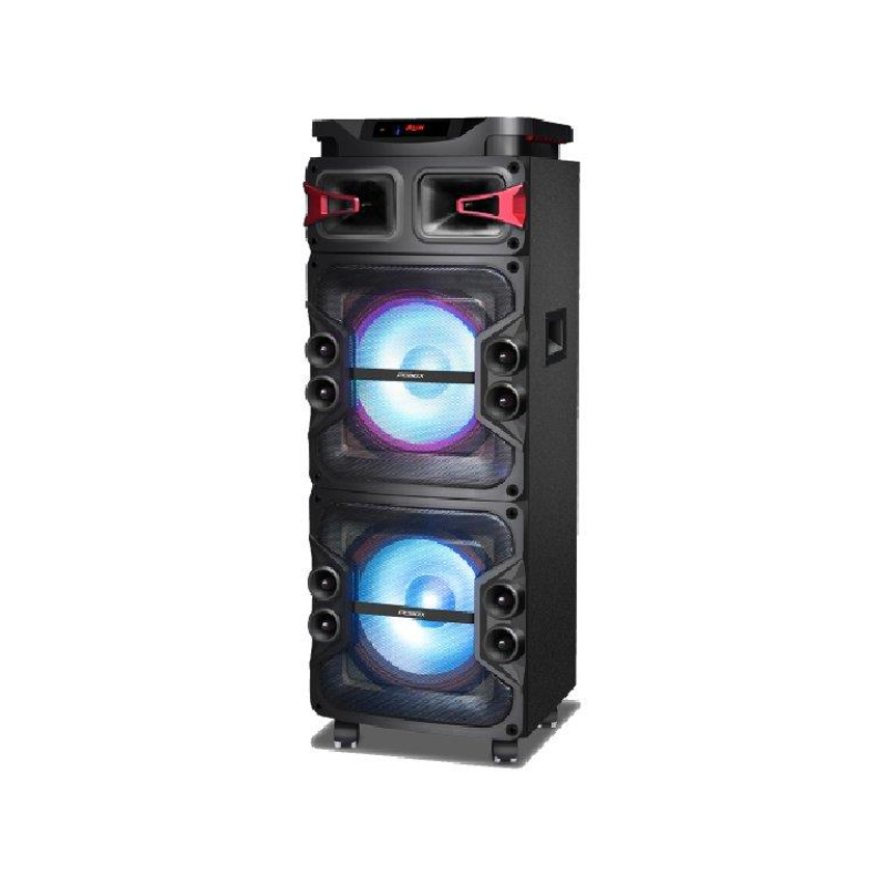 Parlante Pcbox Night - Pcb-Sp120Bt - Bluetooth - 120W - 2X12 Woofer  2X3 Tweeter