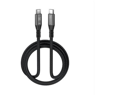 Cable Klipxtreme Kx Power Go Power Go 250 Kx Usb-C Cable 60W 480Mbps 6Ft180Mts Braided (Kac-250-6