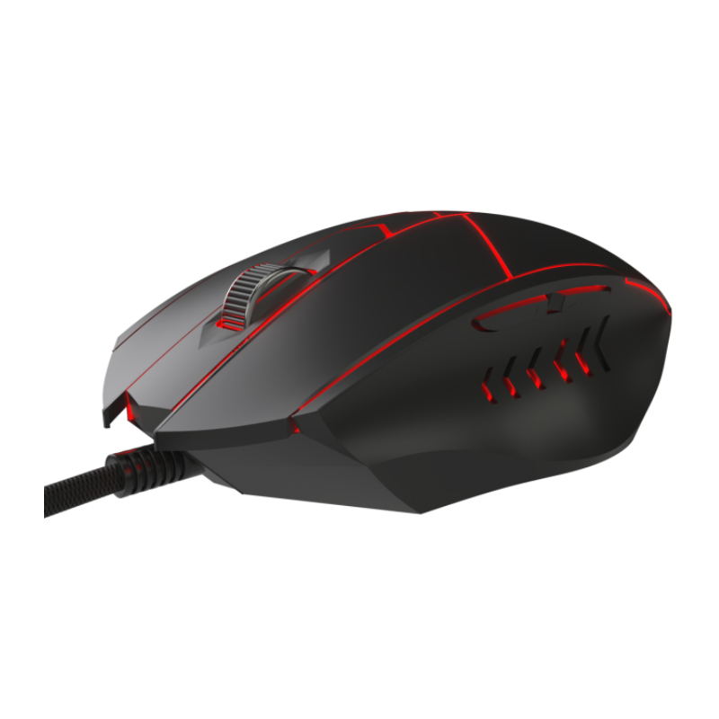 Mouse Xtech Gaming Stauros Óptico Iluminado 6 Botones 7200 Dpi (Xtm-810)